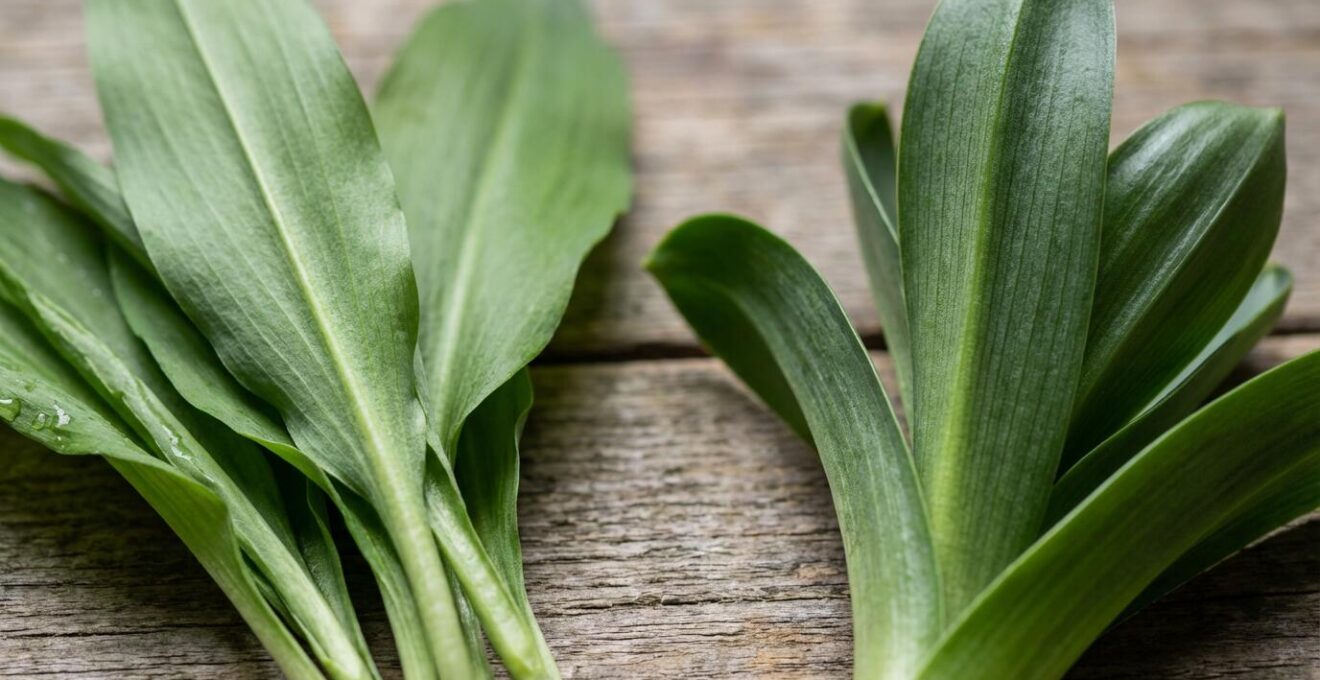 Comparaison détaillée des feuilles d'ail des ours et de colchique pour identification sécurisée