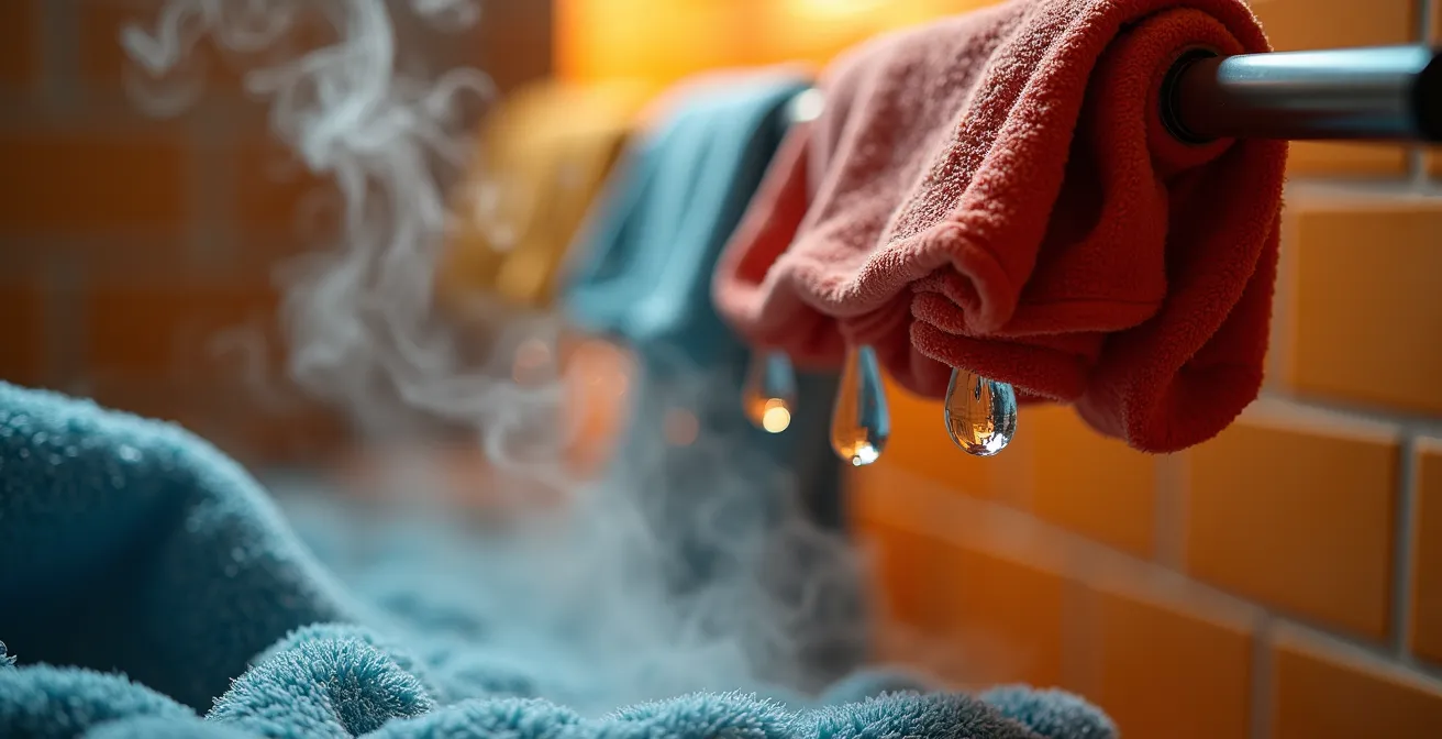 Système de séchage de vêtements de ski dans un petit espace avec circulation d'air